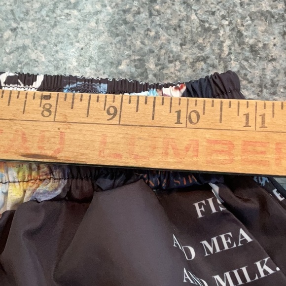 Ninja faith inspiring retro parachute pants size S - Picture 8 of 9